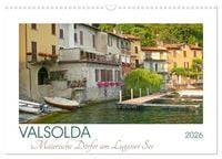 Produktbild: Valsolda. Malerische D&ouml;rfer am Luganer See (Wandkalender 2026 DIN A3 quer), CALVENDO Monatskalender