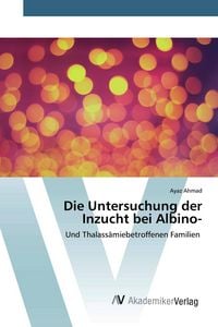 Produktbild: Die Untersuchung der Inzucht bei Albino-