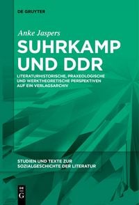 Produktbild: Suhrkamp und DDR