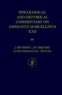 Produktbild: Philological & Historical Commentary on Ammianus Marcellinus XXII