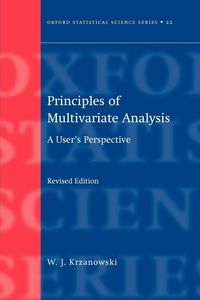 Produktbild: Principles of Multivariate Analysis