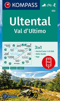 Bild vom Artikel KOMPASS Wanderkarte 052 Ultental, Val d'Ultimo 1:25.000 vom Autor 