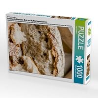 Produktbild: CALVENDO Puzzle Ein Motiv aus dem Kalender Emotionale Momente: Brot und Kaffee Impressionen | 1000 Teile Lege-Gr&ouml;&szlig;e 64x48cm Foto-Puzzle f&uuml;r gl&uuml;ckliche Stunden