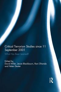 Produktbild: Critical Terrorism Studies since 11 September 2001