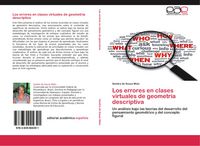 Produktbild: Los errores en clases virtuales de geometr&iacute;a descriptiva