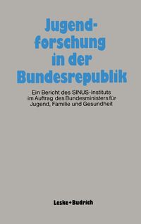 Produktbild: Jugendforschung in der Bundesrepublik