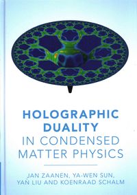 Produktbild: Holographic Duality in Condensed Matter Physics