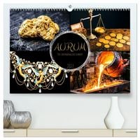 Produktbild: AURUM Das unverg&auml;ngliche Element (hochwertiger Premium Wandkalender 2027 DIN A2 quer), Kunstdruck in Hochglanz