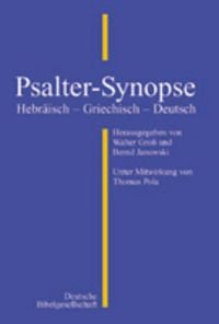 Produktbild: Psalter-Synopse