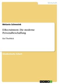 Produktbild: E-Recruitment. Die moderne Personalbeschaffung
