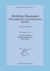 Produktbild: Wirtliche &Ouml;konomie