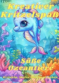 Produktbild: Kreativer Kritzelspa&szlig; &ndash; S&uuml;&szlig;e Ozeantiere