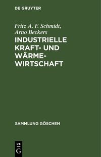Produktbild: Industrielle Kraft- und W&auml;rmewirtschaft