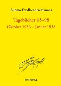 Produktbild: Tageb&uuml;cher 65 - 98