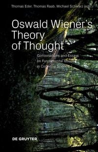 Produktbild: Oswald Wiener's Theory of Thought