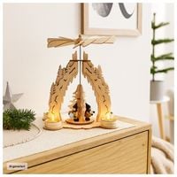 Produktbild: HTI-Living Weihnachtspyramide Schneeball Weihnachtspyramide Schneeball