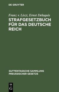 Produktbild: Strafgesetzbuch f&uuml;r das Deutsche Reich