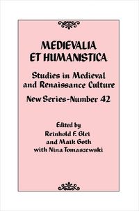Produktbild: Medievalia et Humanistica, No. 42