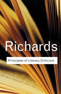 Produktbild: Principles of Literary Criticism