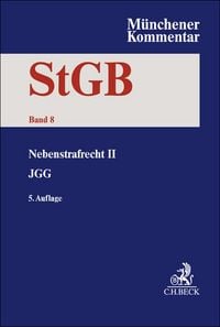 Produktbild: Münchener Kommentar zum Strafgesetzbuch Bd. 8: Nebenstrafrecht II, JGG (Auszug)