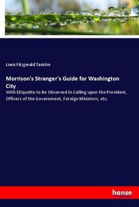 Produktbild: Morrison's Stranger's Guide for Washington City