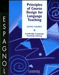 Produktbild: Principles of Course Design