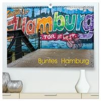 Produktbild: Buntes Hamburg (hochwertiger Premium Wandkalender 2027 DIN A2 quer), Kunstdruck in Hochglanz