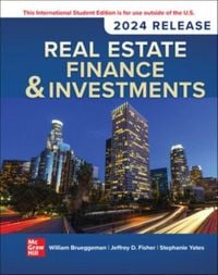 Produktbild: Real Estate Finance & Investments: 2024 Release ISE