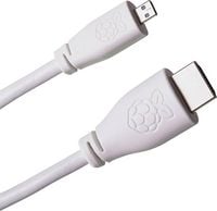 Produktbild: Raspberry Pi® T7733AX HDMI-Kabel Raspberry Pi® [1x HDMI-Stecker - 1x HDMI-Stecker D Micro] 2.00 m Schwarz
