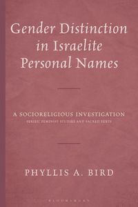 Produktbild: Gender Distinction in Israelite Personal Names