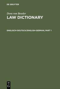 Produktbild: Englisch-Deutsch. English-German
