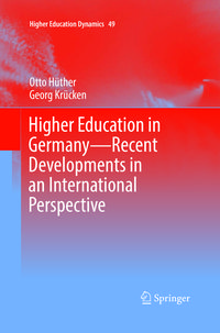 Produktbild: Higher Education in Germany&mdash;Recent Developments in an International Perspective