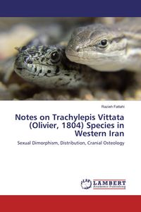 Produktbild: Notes on Trachylepis Vittata (Olivier, 1804) Species in Western Iran