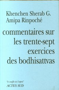 Produktbild: Commentaires sur les trente-sept exercices des boddhisattvas