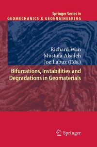 Produktbild: Bifurcations, Instabilities and Degradations in Geomaterials