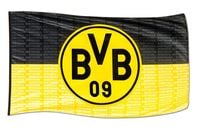 Bild vom Artikel BVB 10134300 - Borussia Dortmund Fußball Hissfahne 250x150 cm, mit Emblem vom Autor 