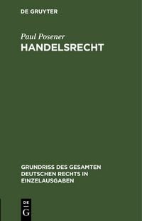 Produktbild: Handelsrecht
