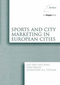 Produktbild: Sports and City Marketing in European Cities