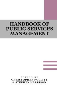 Produktbild: Handbook of Public Services Management