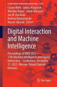 Produktbild: Digital Interaction and Machine Intelligence