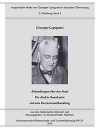 Produktbild: Werke von Capograssi in deutscher &Uuml;bersetzung, Bd. 4