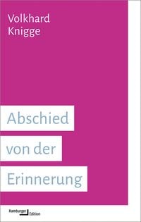 Produktbild: Abschied von der Erinnerung