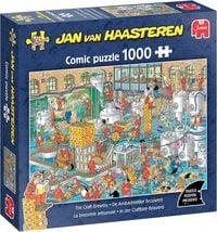 Produktbild: Jumbo 1110100610 - Jan van Haasteren, In der Craftbier-Brauerei, Comic-Puzzle, 1000 Teile