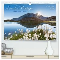 Produktbild: Lacs de montagne. Miroir des cimes (Calendrier mural 2026 DIN A2 vertical) calendrier de bureau