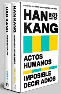 Produktbild: Estuche Han Kang (Contiene Imposible Decir Adi&oacute;s / Actos Humanos) / Han Kang Box Set (Includes We Do Not Part / Human Acts)