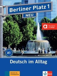 Produktbild: Berliner Platz 1 NEU - Deutsch im Alltag. Lehr- und Arbeitsbuch mit 2 Audios zum Arbeitsbuchteil