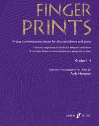 Produktbild: Fingerprints, Alto Saxophone and Piano, Grades 1-4
