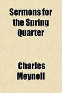 Produktbild: Sermons for the Spring Quarter