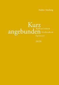 Produktbild: Kurz angebunden