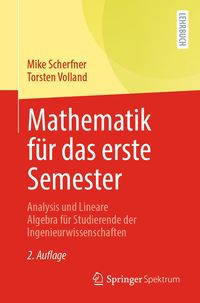 Produktbild: Mathematik f&uuml;r das erste Semester